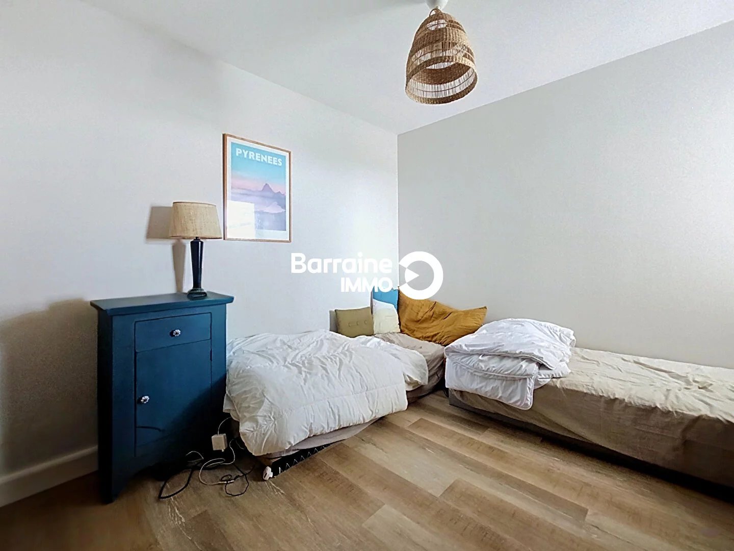 Location appartement à Larmor-Plage 3 pièces meublé 60.55m²