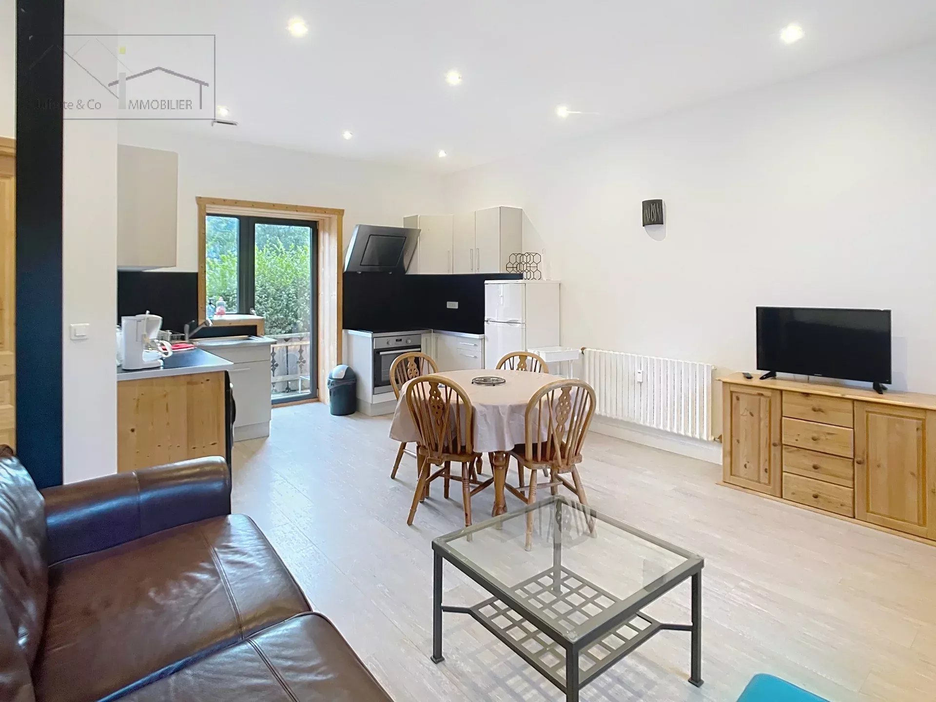 Photo of 260 m² former school converted into 3 furnished apartments in Les Houches