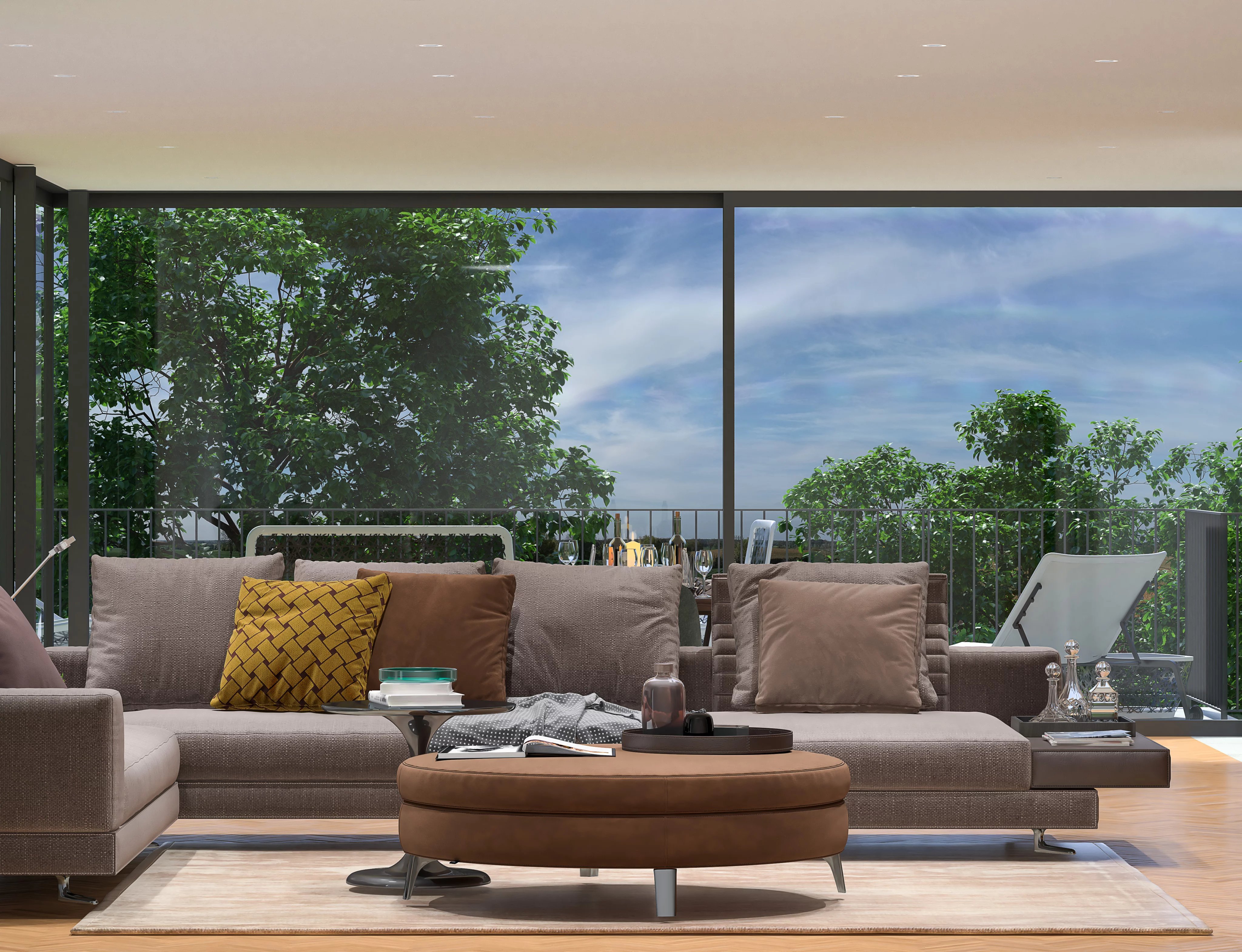 Uccle - Observatoire - Terrain avec permis pour un immeuble de 3 unités