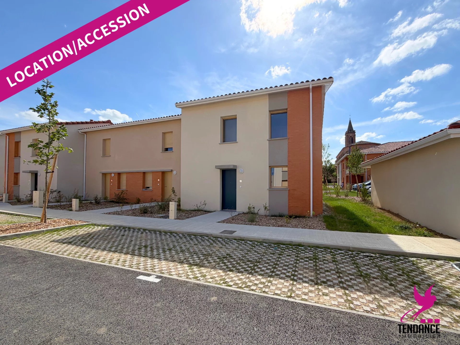Villas T4 neuves au cœur de Larra : Location/accession.