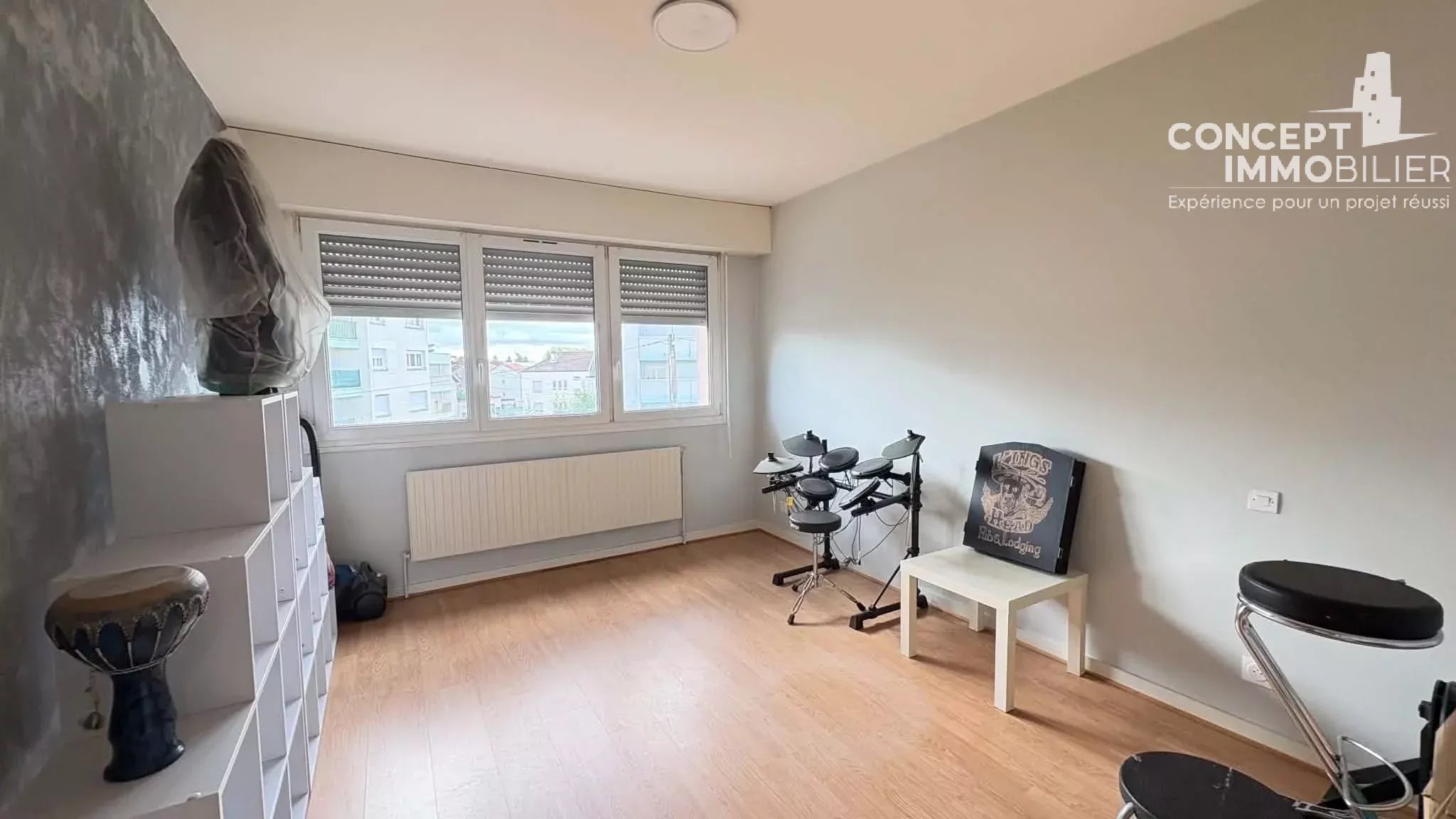 Appartement F4 à vendre Florange garage et cave