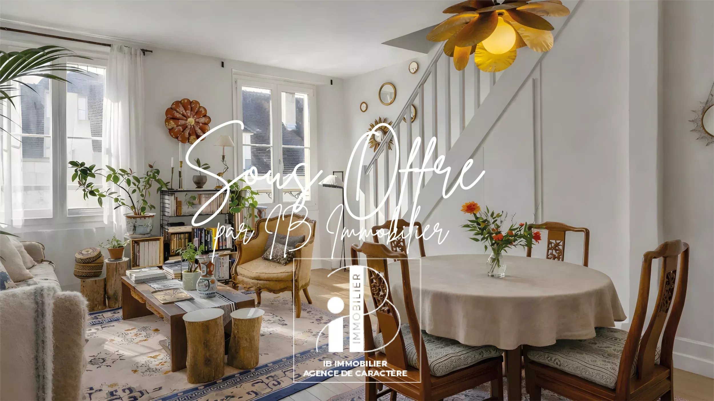 FONTAINEBLEAU - COEUR DE VILLE F3 DUPLEX 64m² au sol