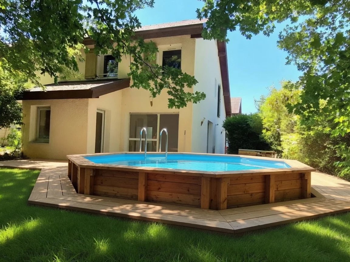 Yvoire   Maison T5 récente au calme, à deux pas du lac
