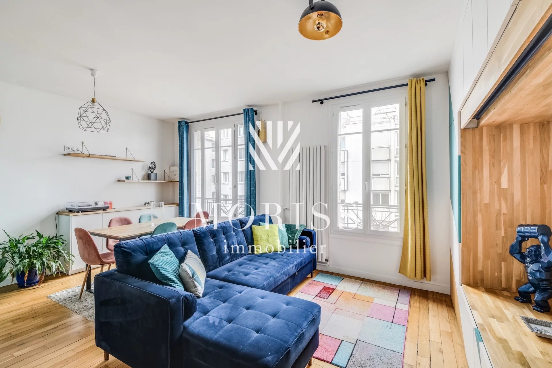 Clichy Centre-Ville - Grande appartement 2 pièces de 56 M2 - Image 1