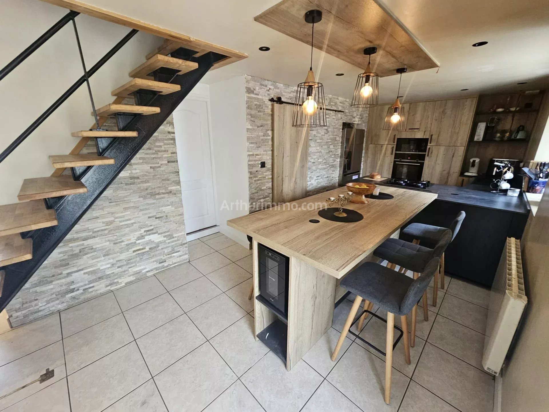 MAISON PIERRES SOUS ARDOISES CAMPAGNE