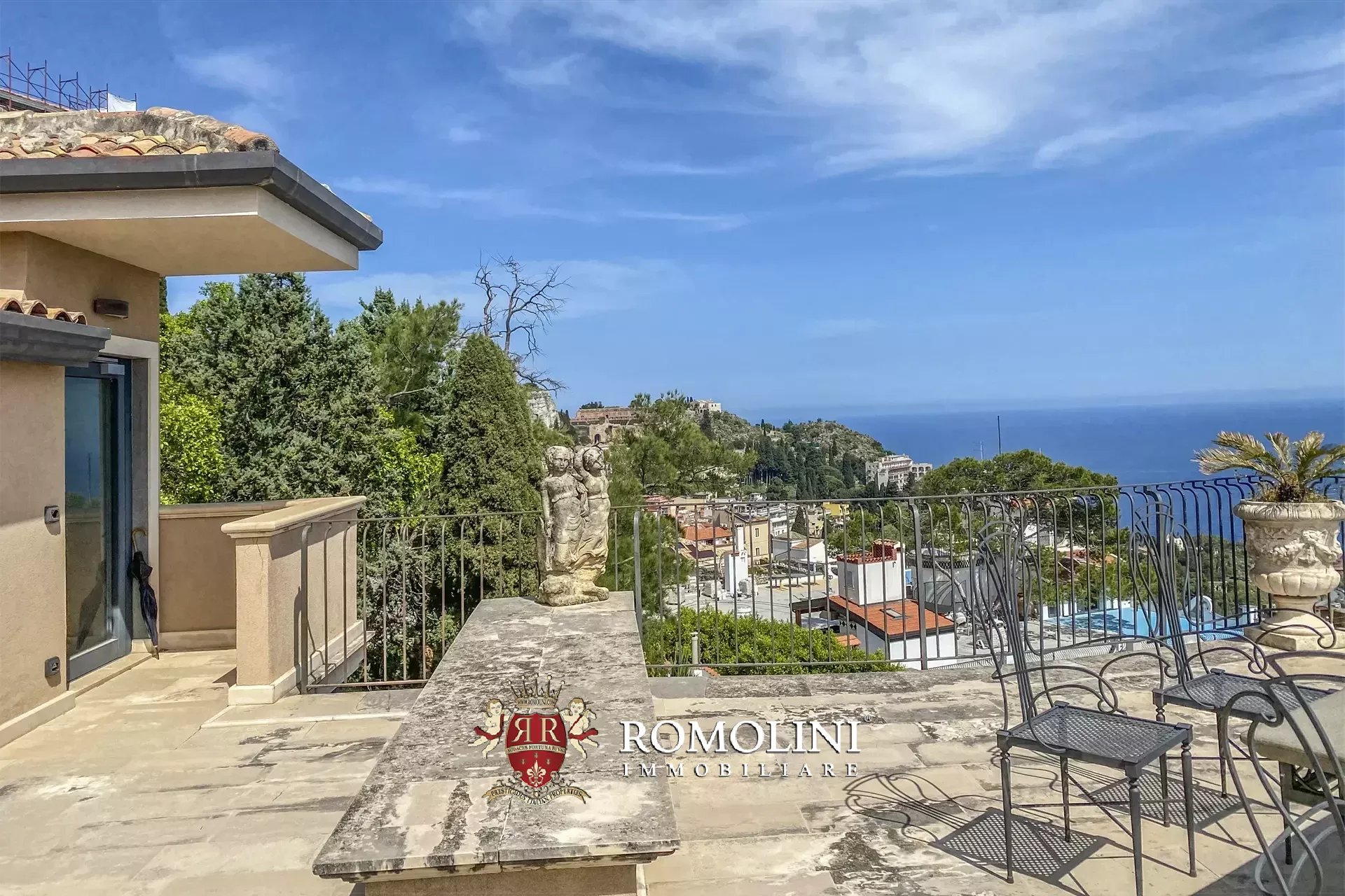 LUXURY SEA VIEW VILLA WITH POOL FOR SALE IN TAORMINA, SICILY