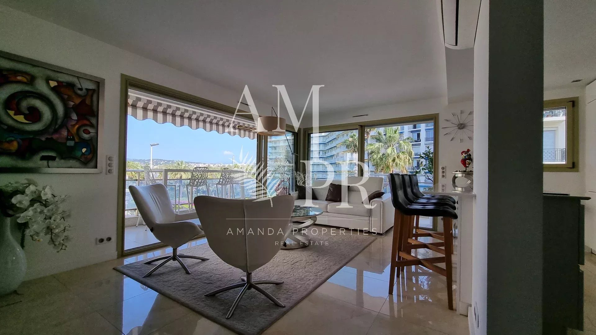 Cannes Pointe Croisette - Appartement 3 pièces de 70m2 - Aperçu Mer - 4 couchages - Photo 4