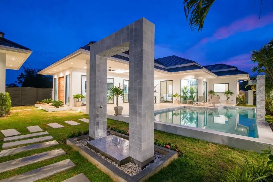 Magnifique villa élégante située à Hua Hin