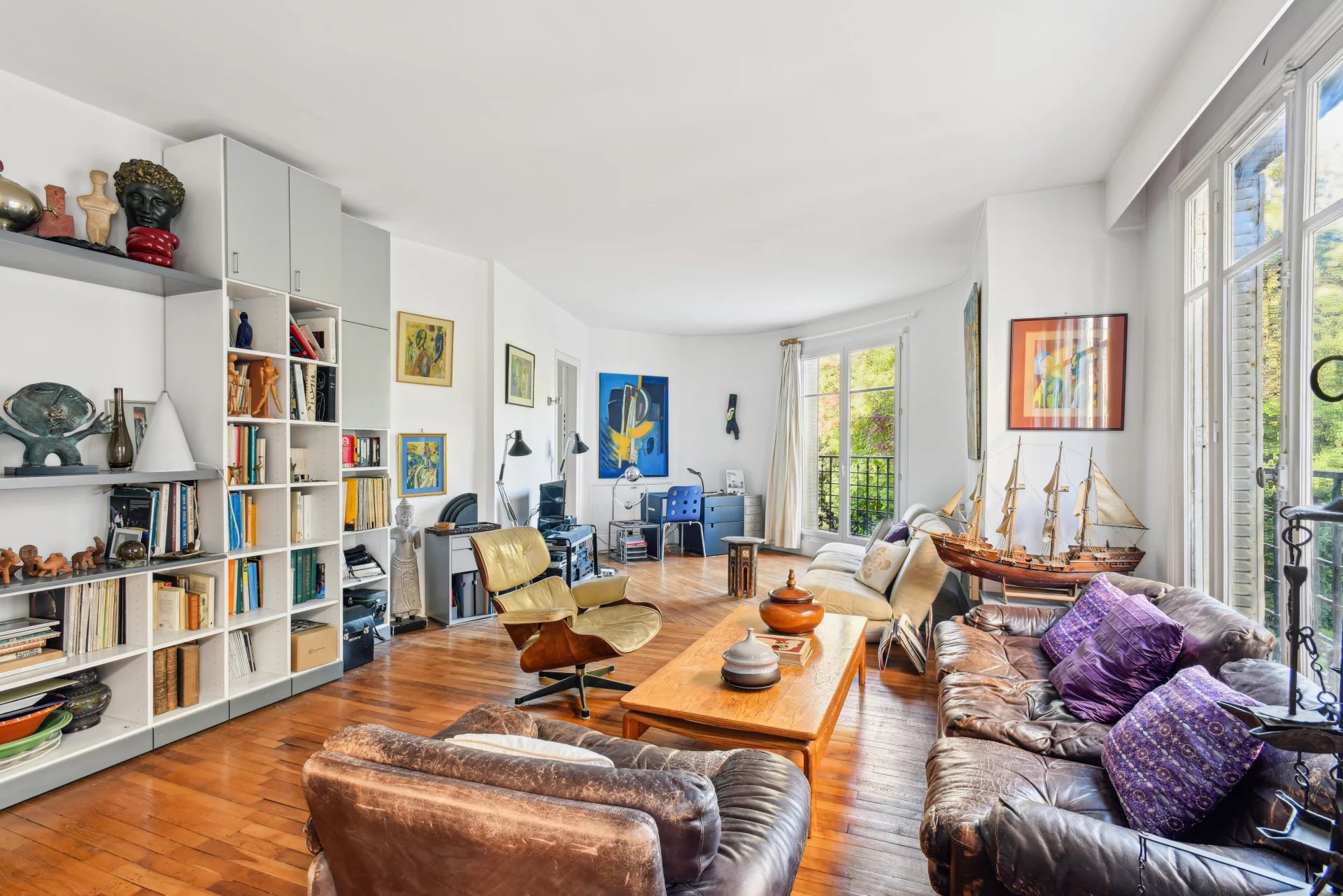 Paris 14th - Montsouris - unobstructed view of the park