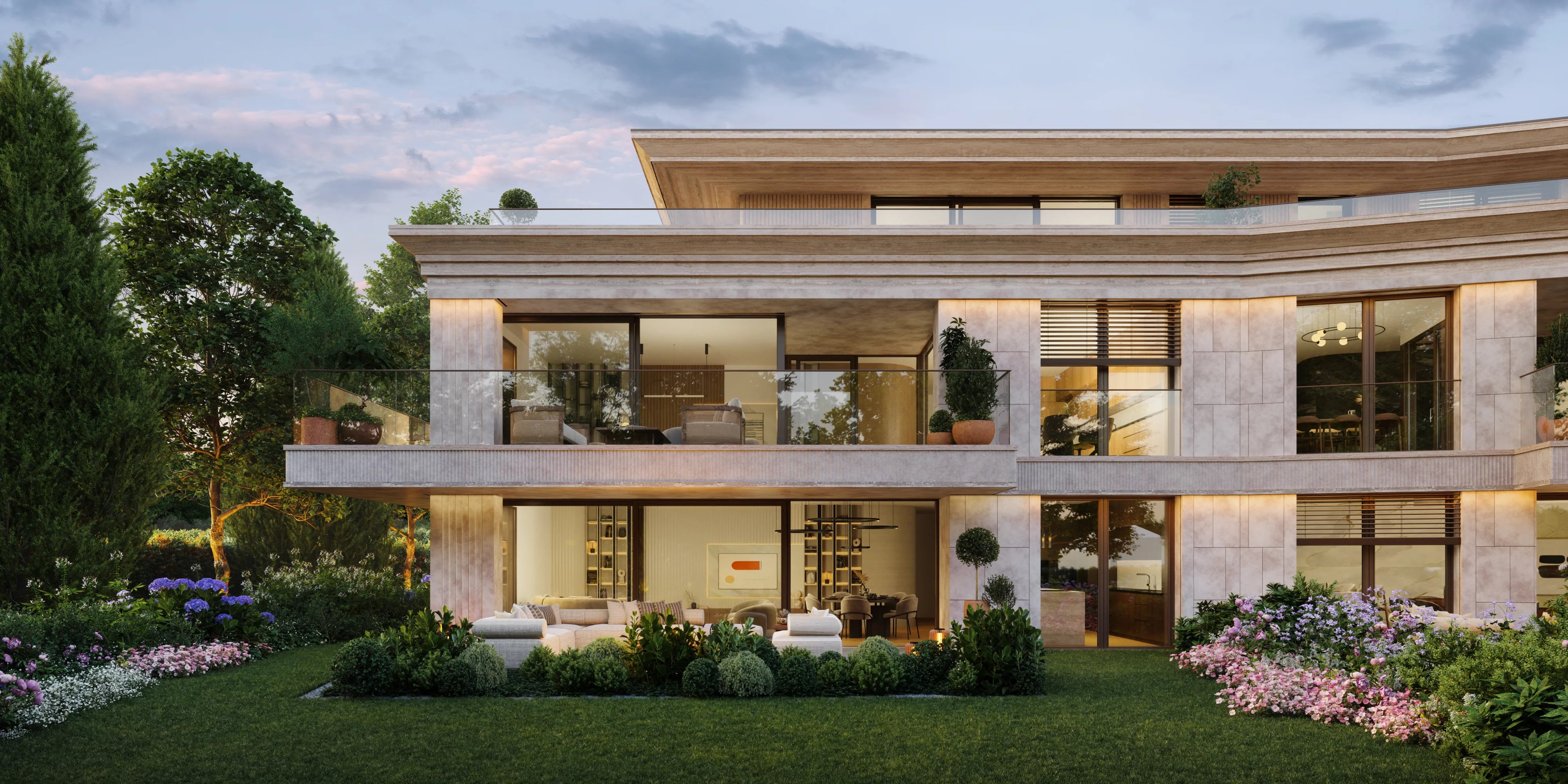 Off-plan apartment in an exclusive residence