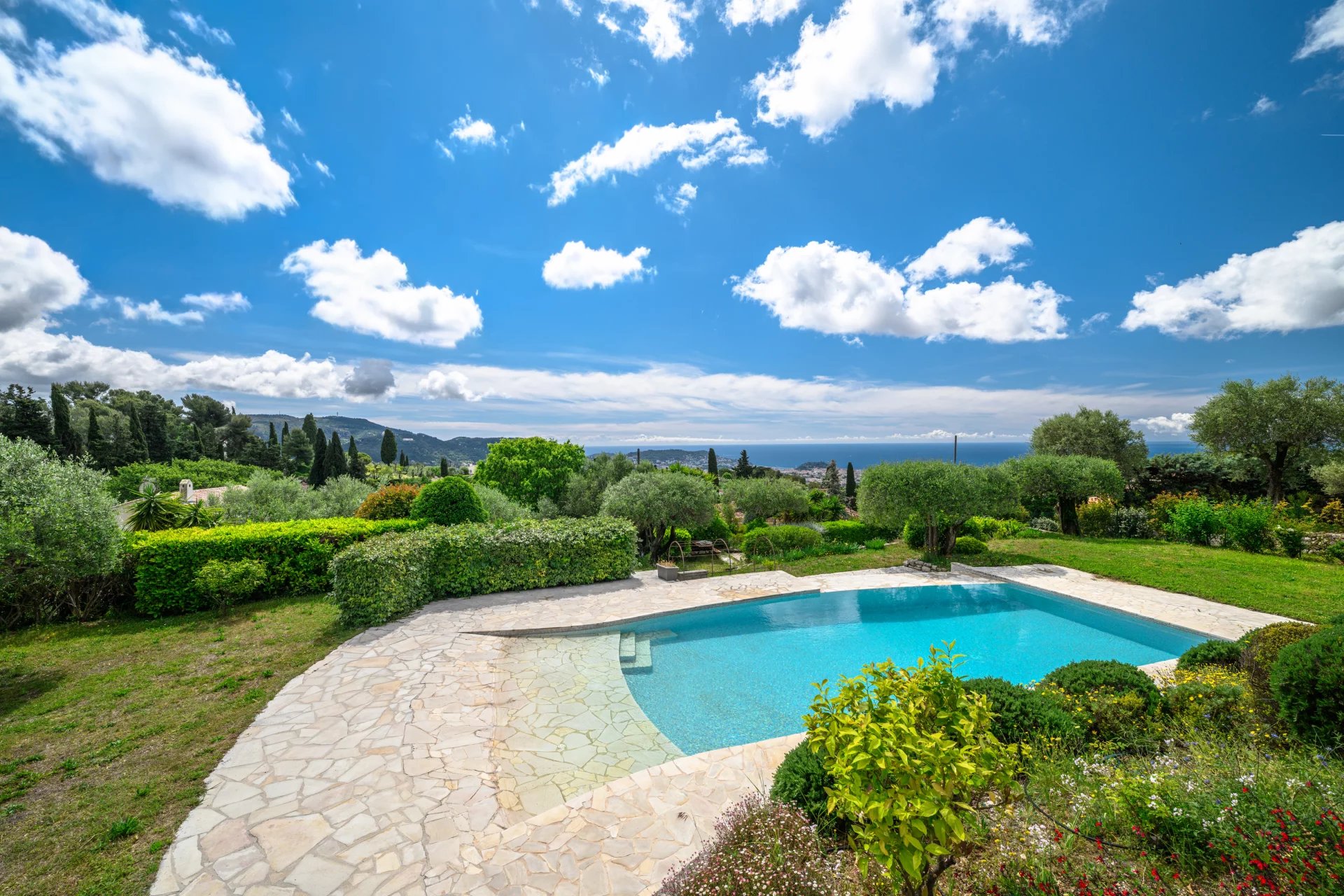 PROPRIÉTÉ VUE PANORAMIQUE MER NICE GAIRAUT — photo 19