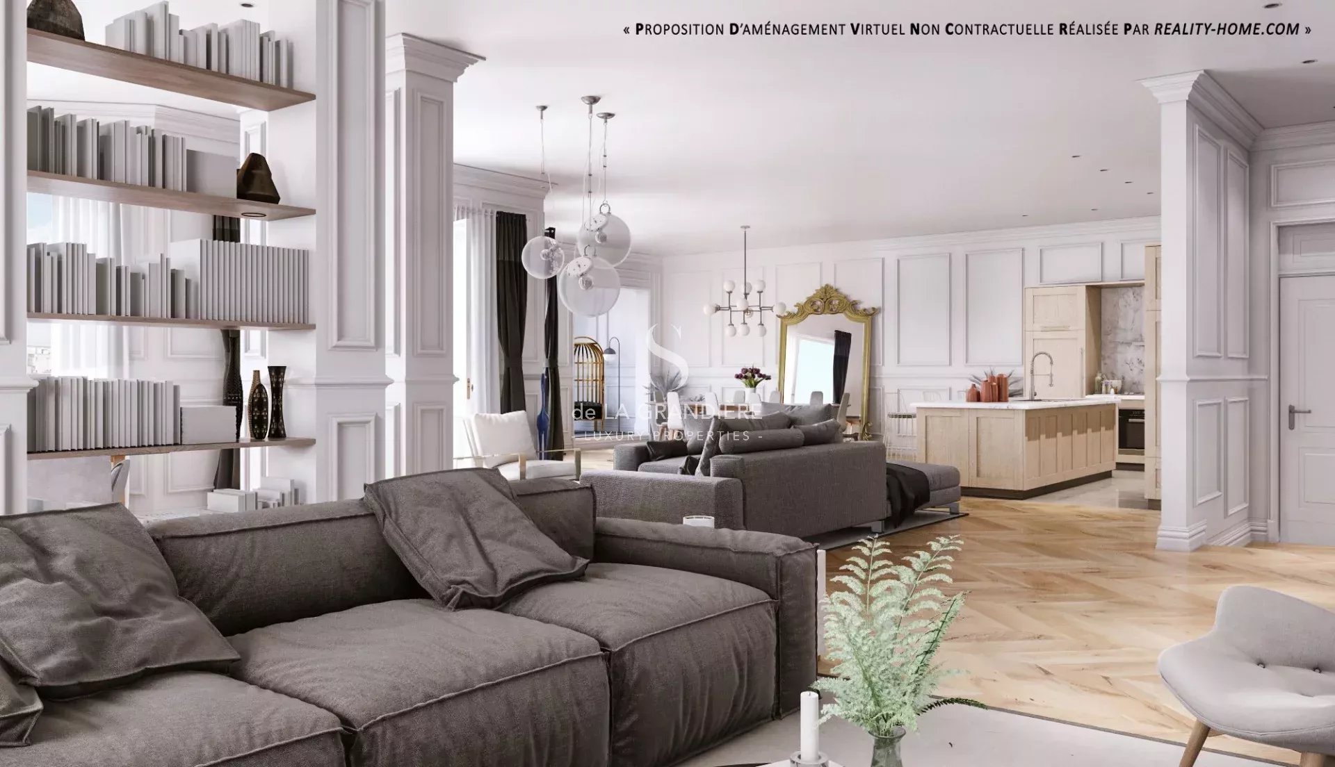 Paris 16ème - rue de Longchamp - 285m2