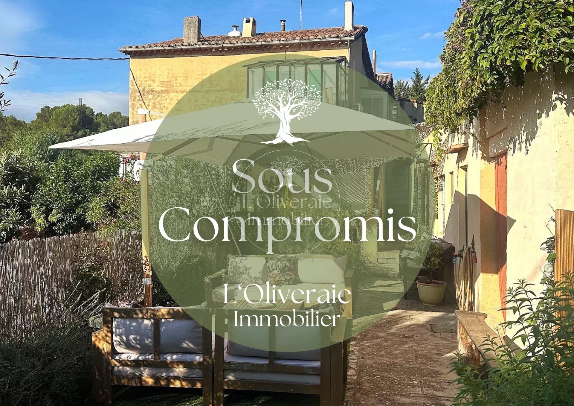 LA BOUILLADISSE APPARTEMENT T3 JARDIN 150 m2