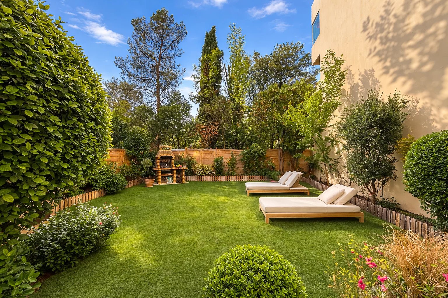 Appartement avec grand jardin privatif   La Fourragère (130