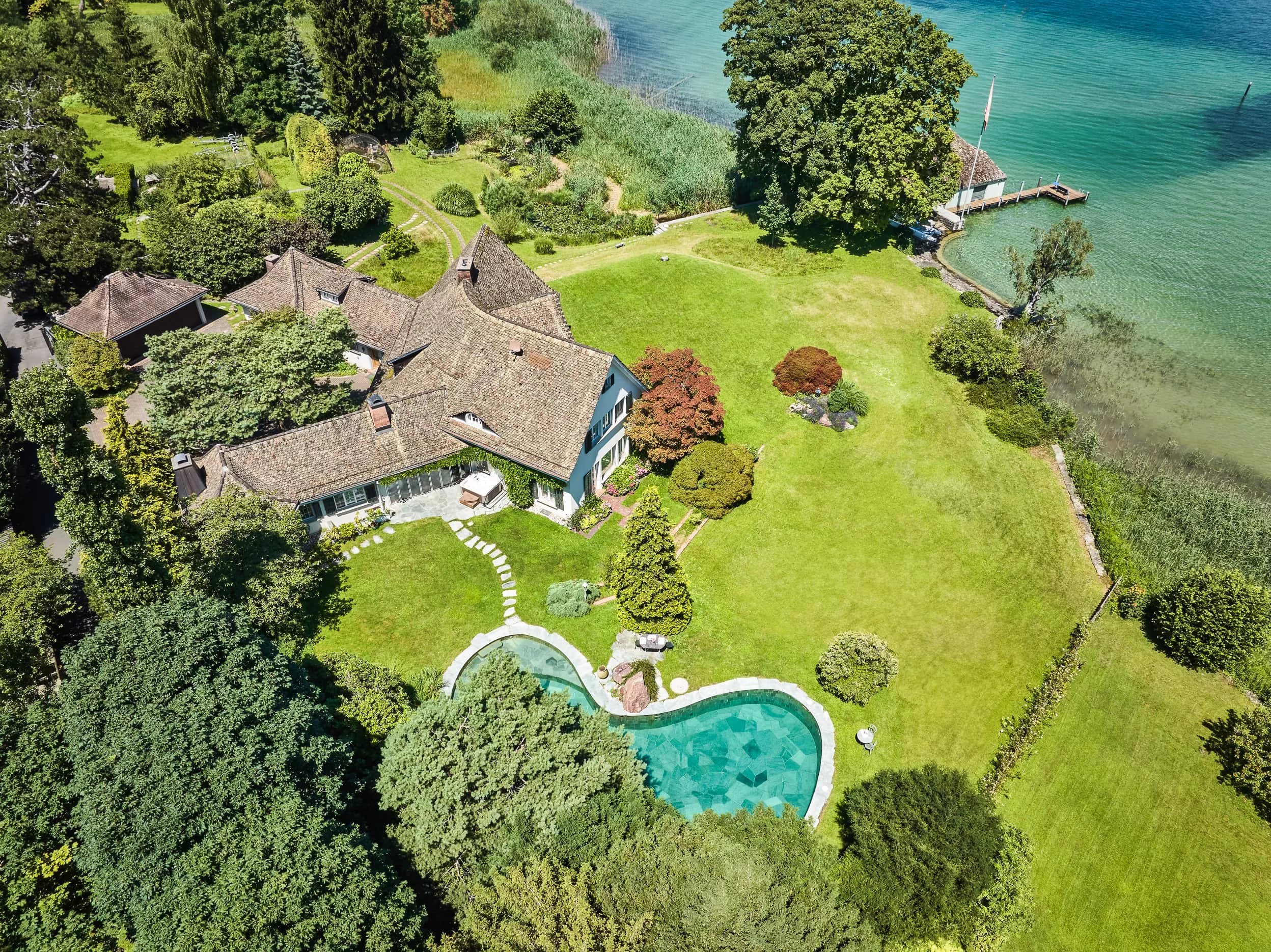 Un joyau sur les rives du lac de Zurich