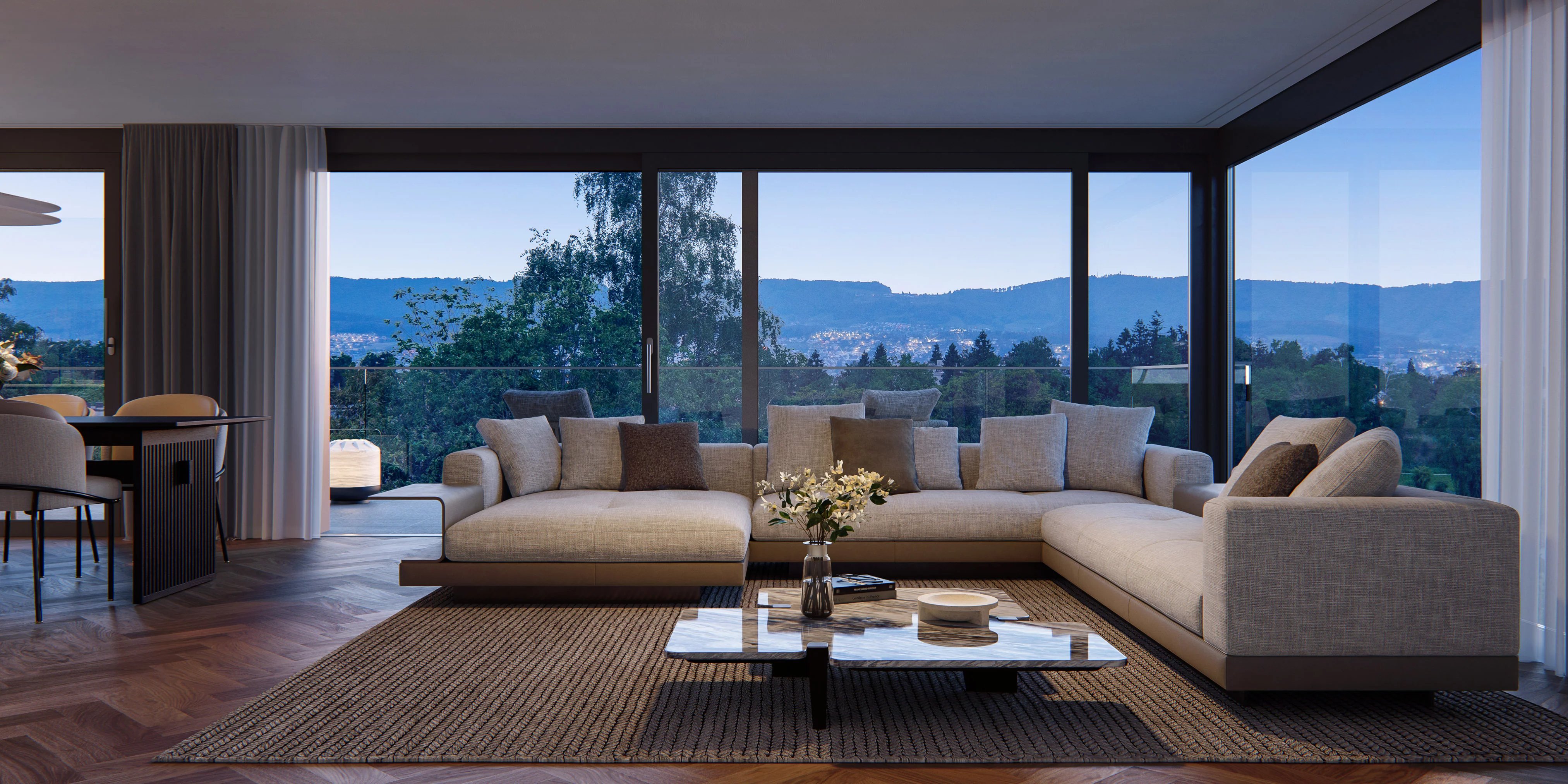 Exquisite Neubau-Attika