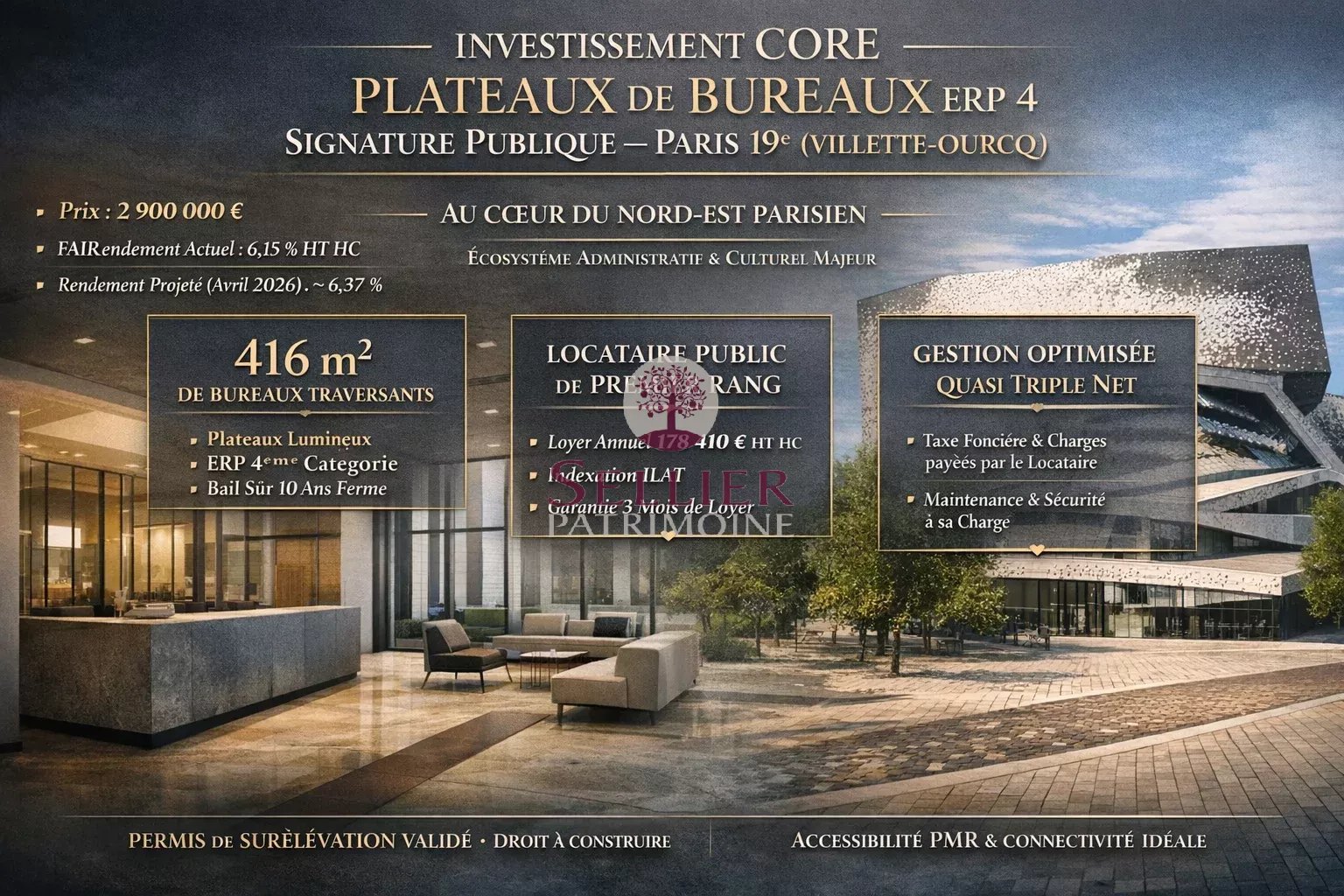 Agence immobilière de Sellier Patrimoine