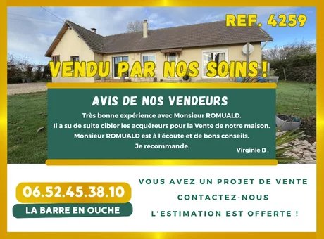 Agence immobilière de AGENCE DE LA BARRE EN OUCHE