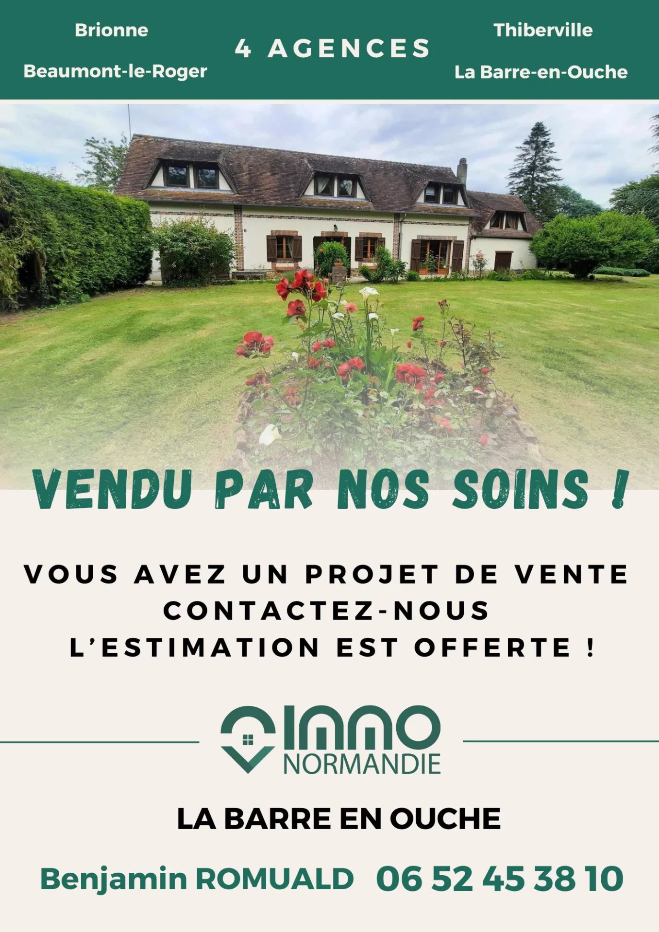 Agence immobilière de AGENCE DE LA BARRE EN OUCHE