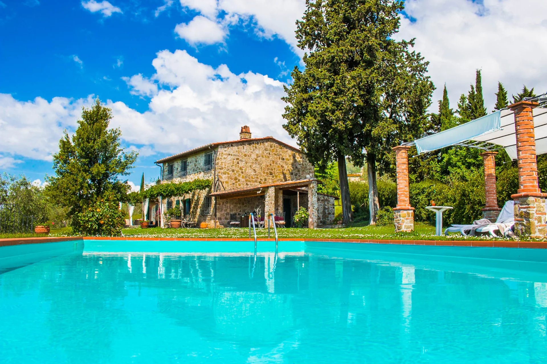 ITALIA, TOSCANA, LUCCA, RUSTICO CON PISCINA, 6 PERSONE