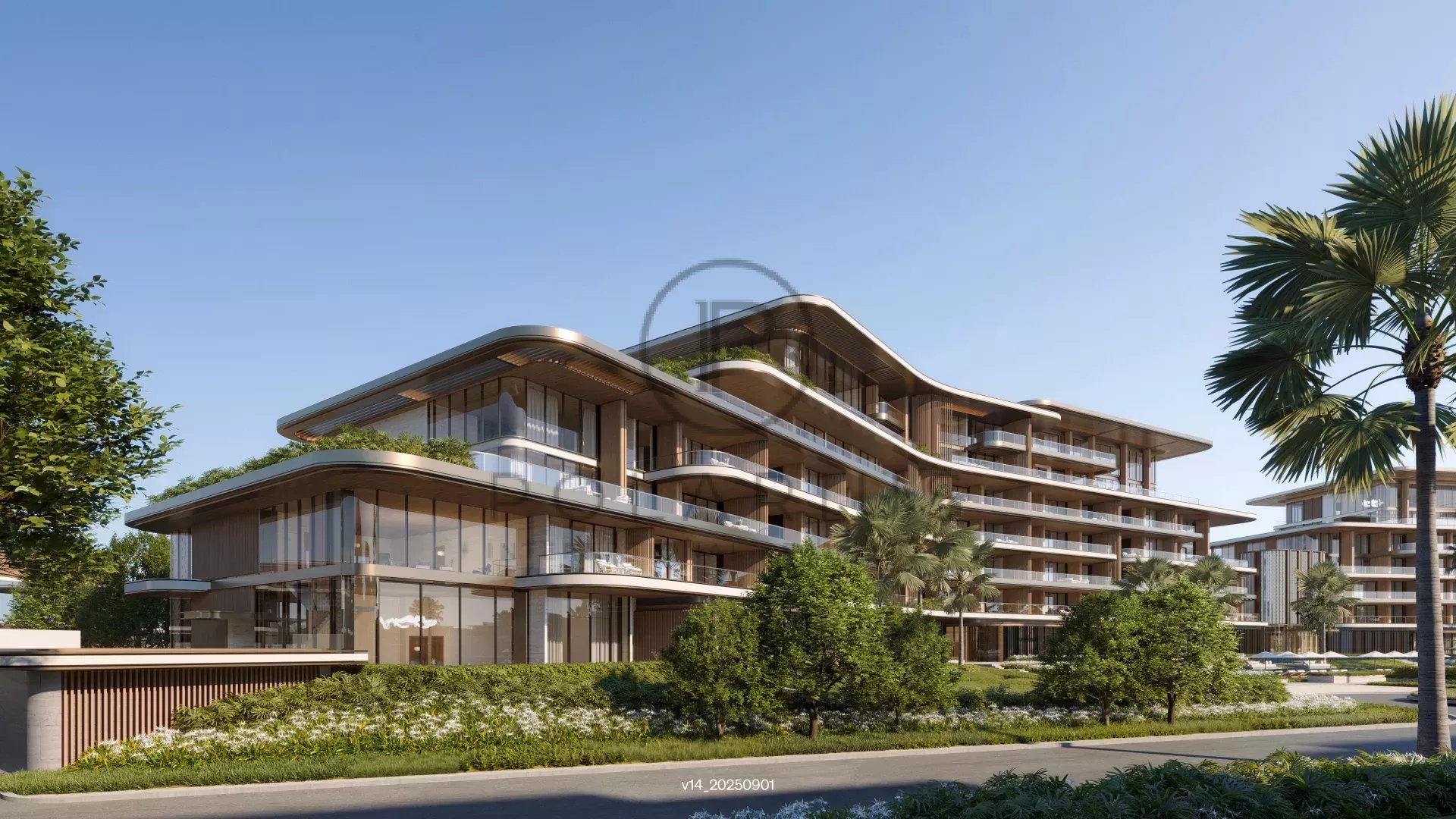 Appartement duplex de 4 lits avec vue sur le jardin - Abu Dhabi