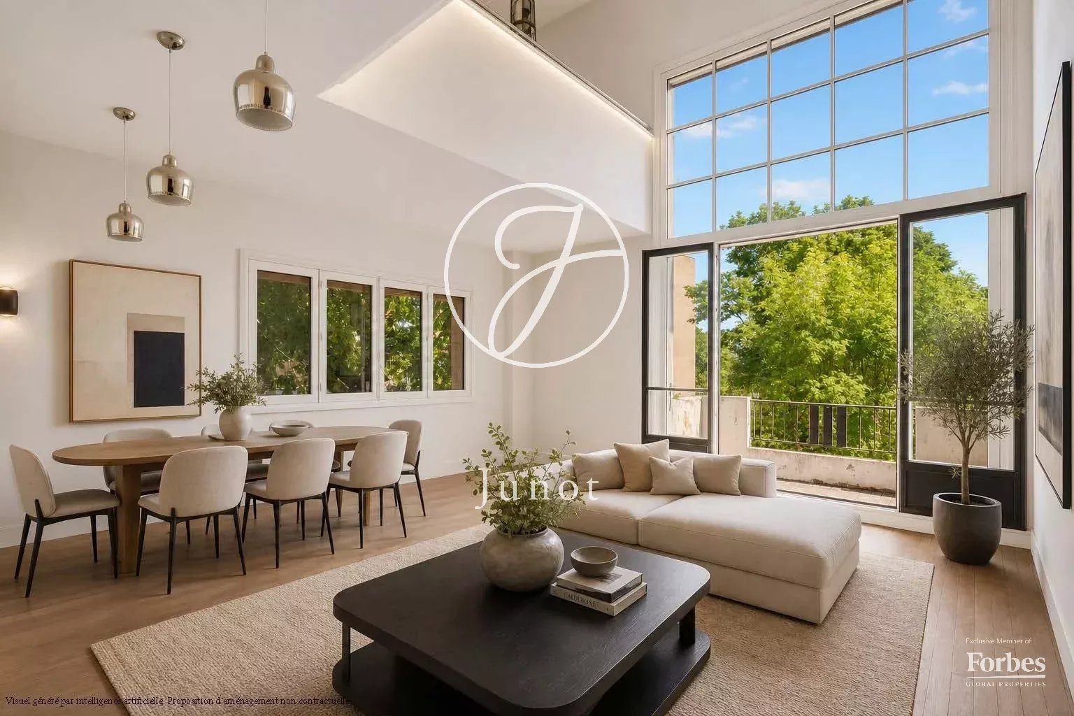 Saint-Cloud - VAL D'OR - Duplex 87.64 m²