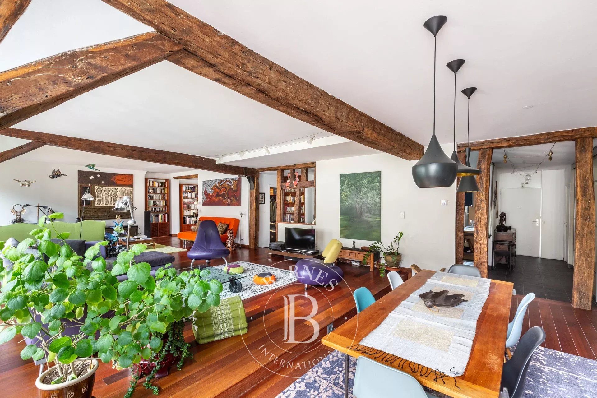 Daire Paris 3ème - picture 4