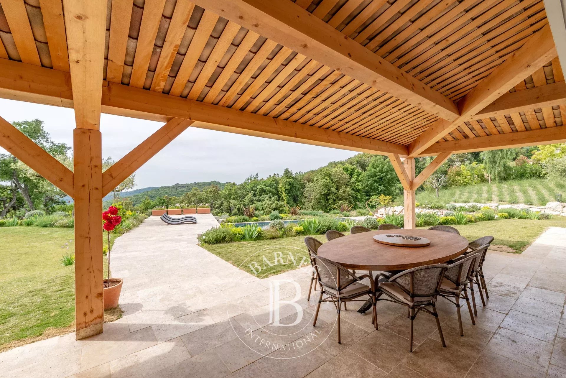 Roquefort-les-Pins - Sea and hills panoramic views - Newly built family villa - picture 8