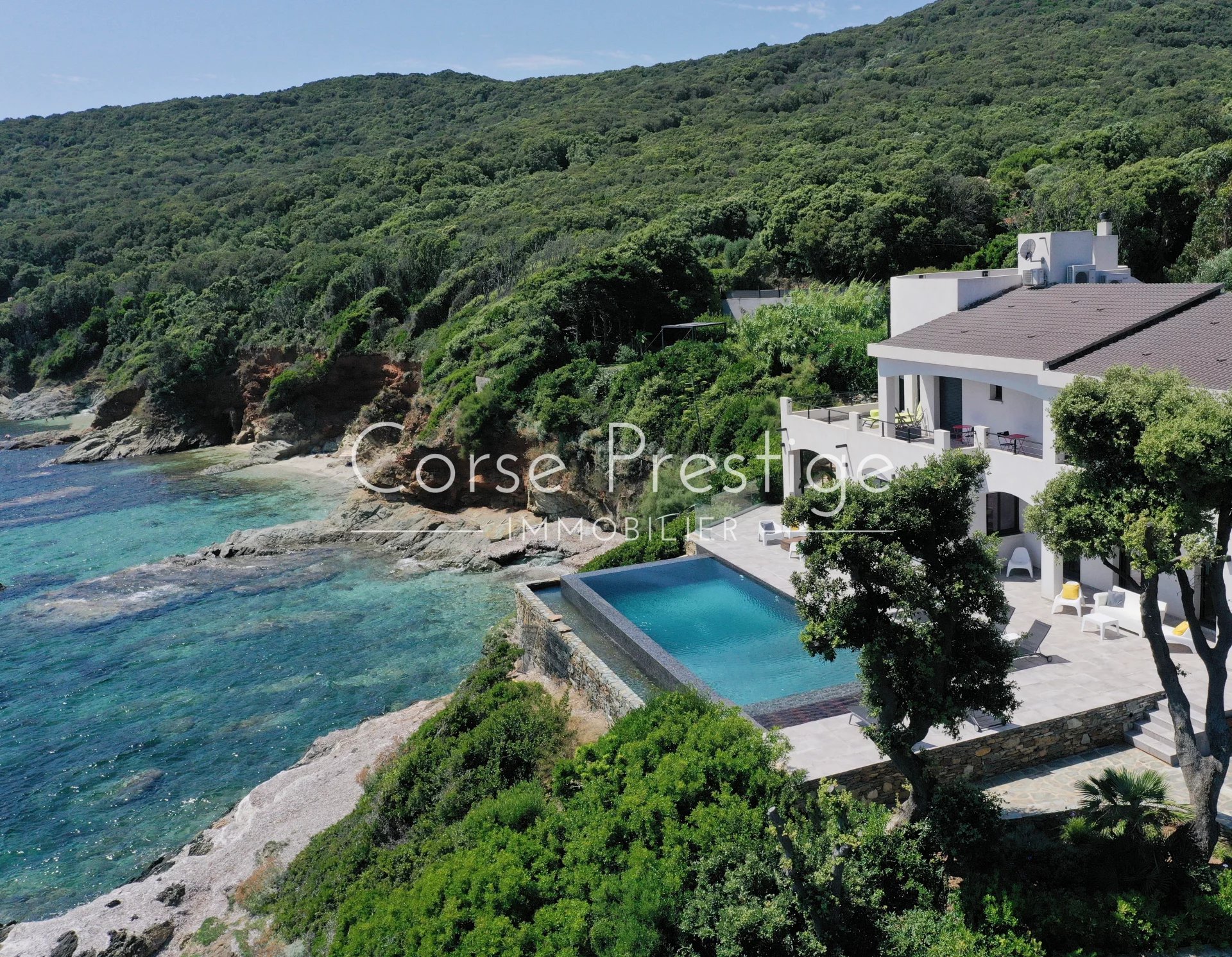 location villa contemporaine - macinaggio - cap corse image2