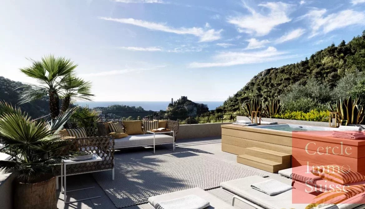 Appartements de standing T2 T2 T3 T4 en vente à EZE 06360 entre Nice et Monaco - Photo 4