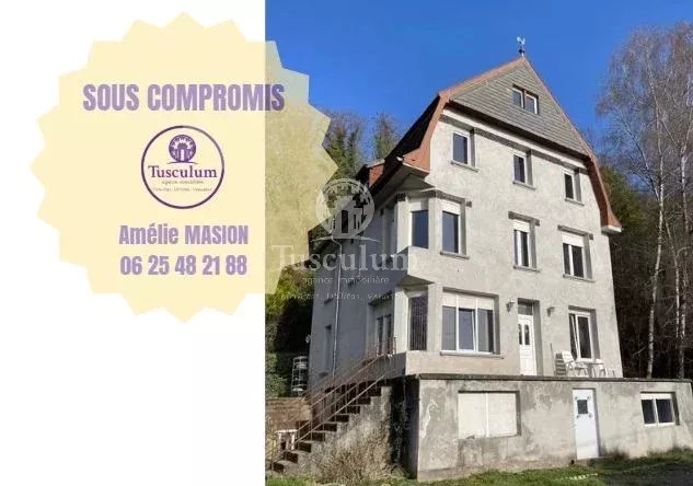 Sierck-les-Bains – Propriété historique 220 m² sur 2,7 ha – Vue Moselle – Sans voisin