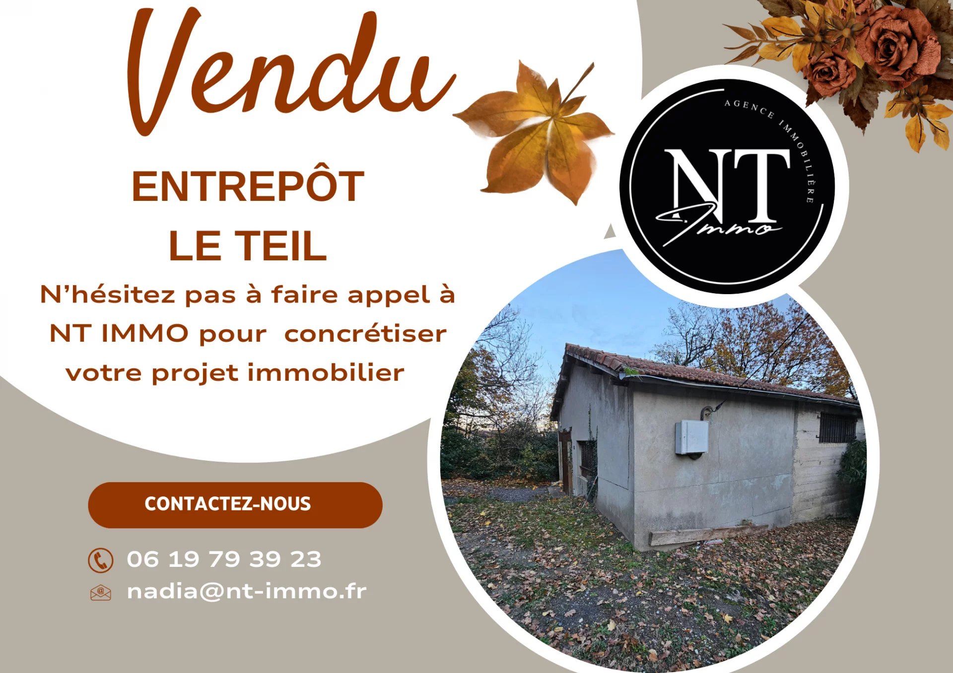 Vente Entrepôt Le Teil