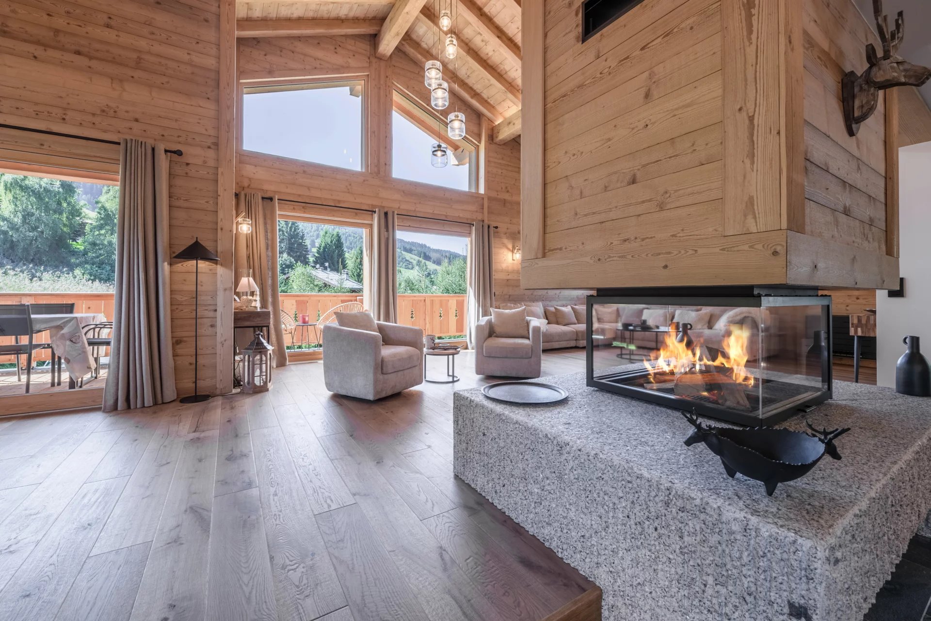 Seasonal rental Chalet Praz-sur-Arly
