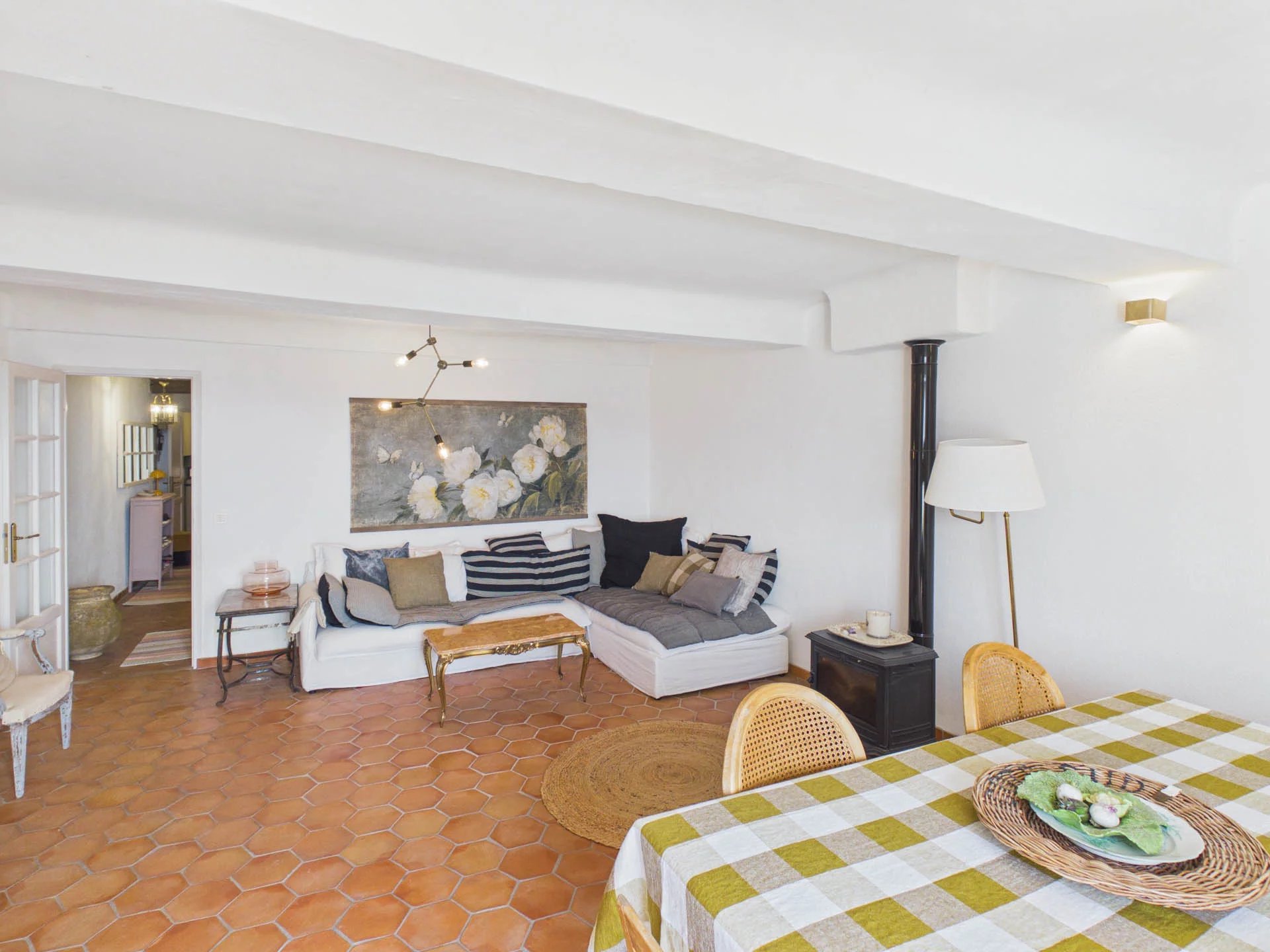 Village house with garden and panoramic view - Montauroux