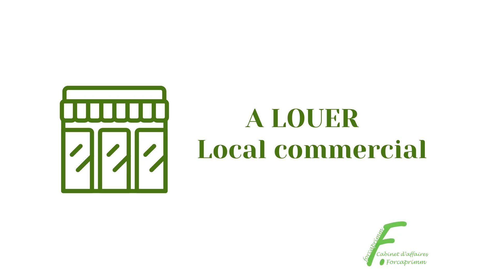 LOCATION - local commercial tous commerces - 55 m² - Aix-les-Bains