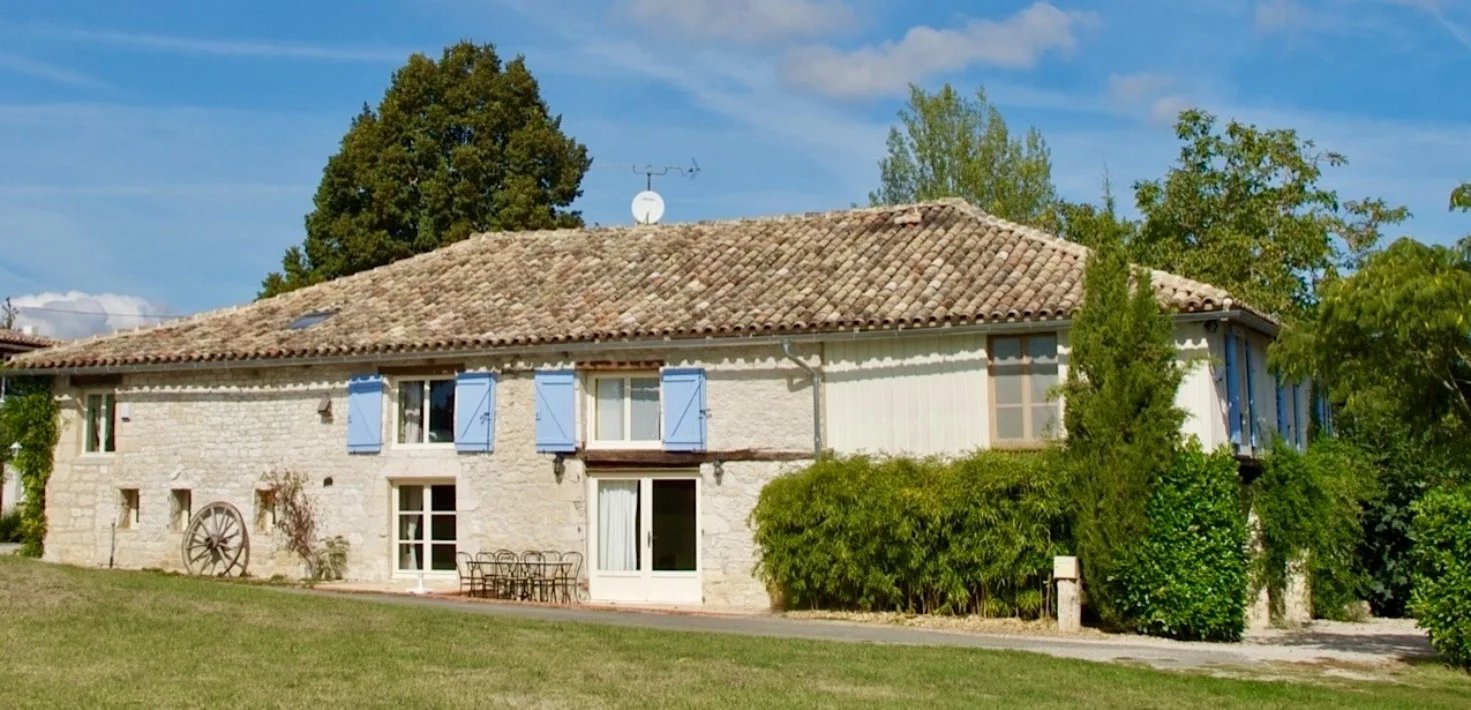 Beautifully Renovated French Barn with Two Independent 4-Bedroom Homes, Exceptional Pool and Potential Holiday Rental Gite Business