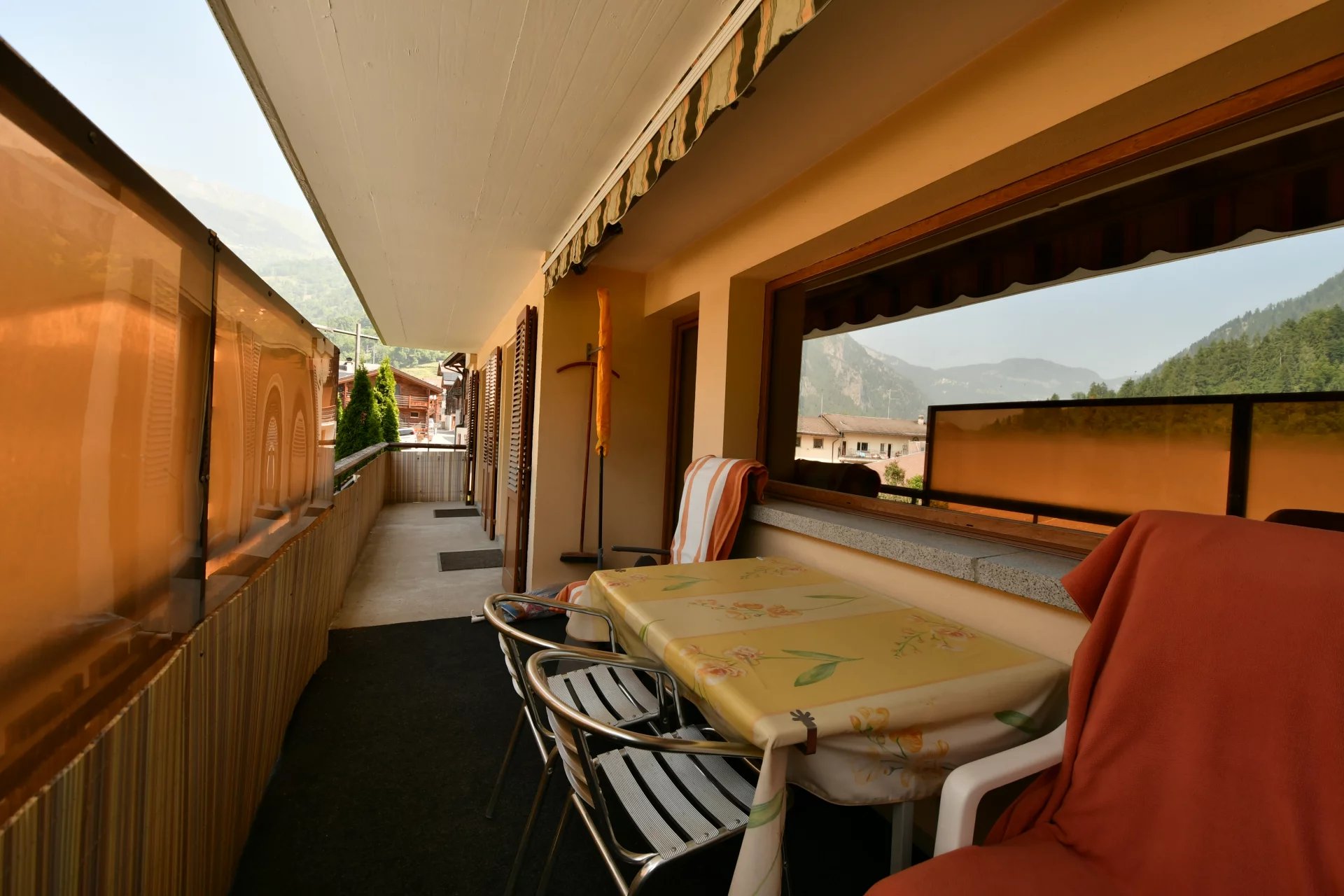 Propriété scindée en deux appartements