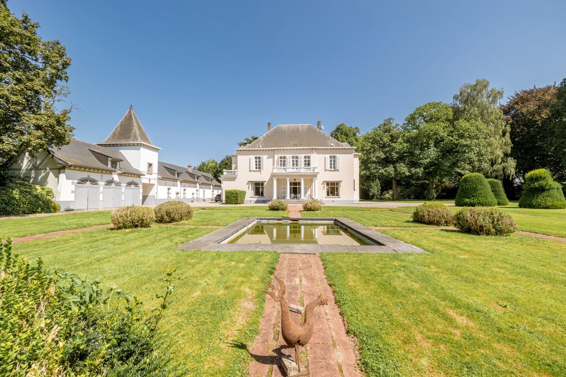 Élégant manoir historique au cœur d’un parc de près de 2ha