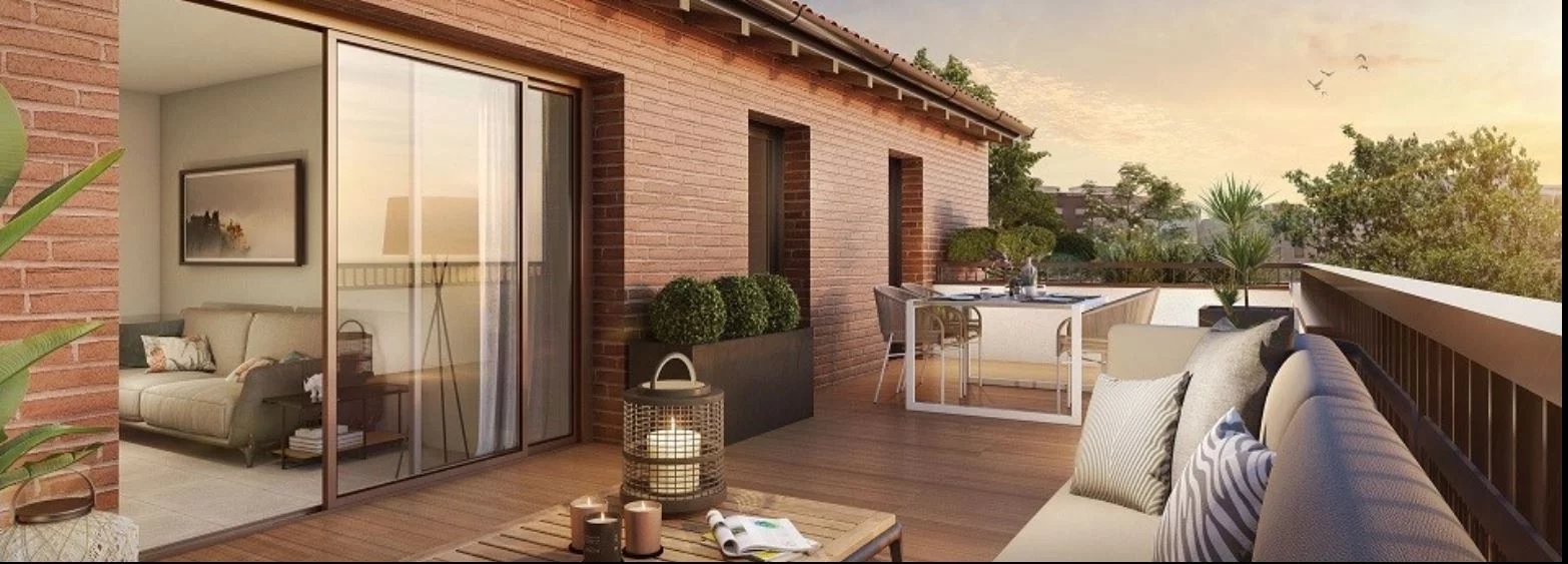 Appt T4 TOULOUSE - Saint MICHEL 96m² -2 terrasses