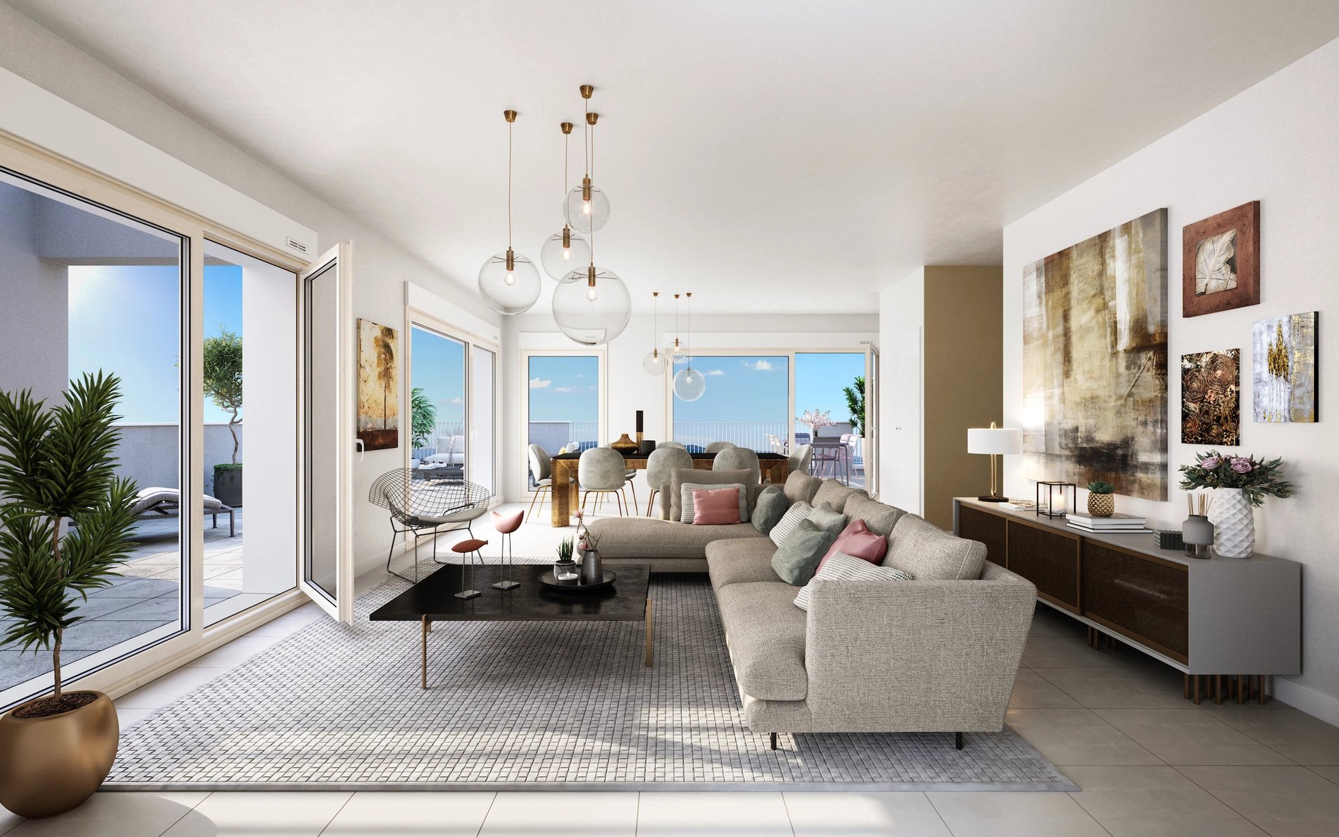Vente Penthouse Caluire-et-Cuire
