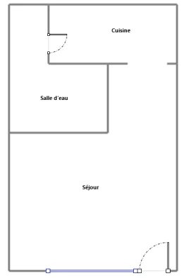 COURBEVOIE - BECON  - STUDIO 26M2 - Image 1