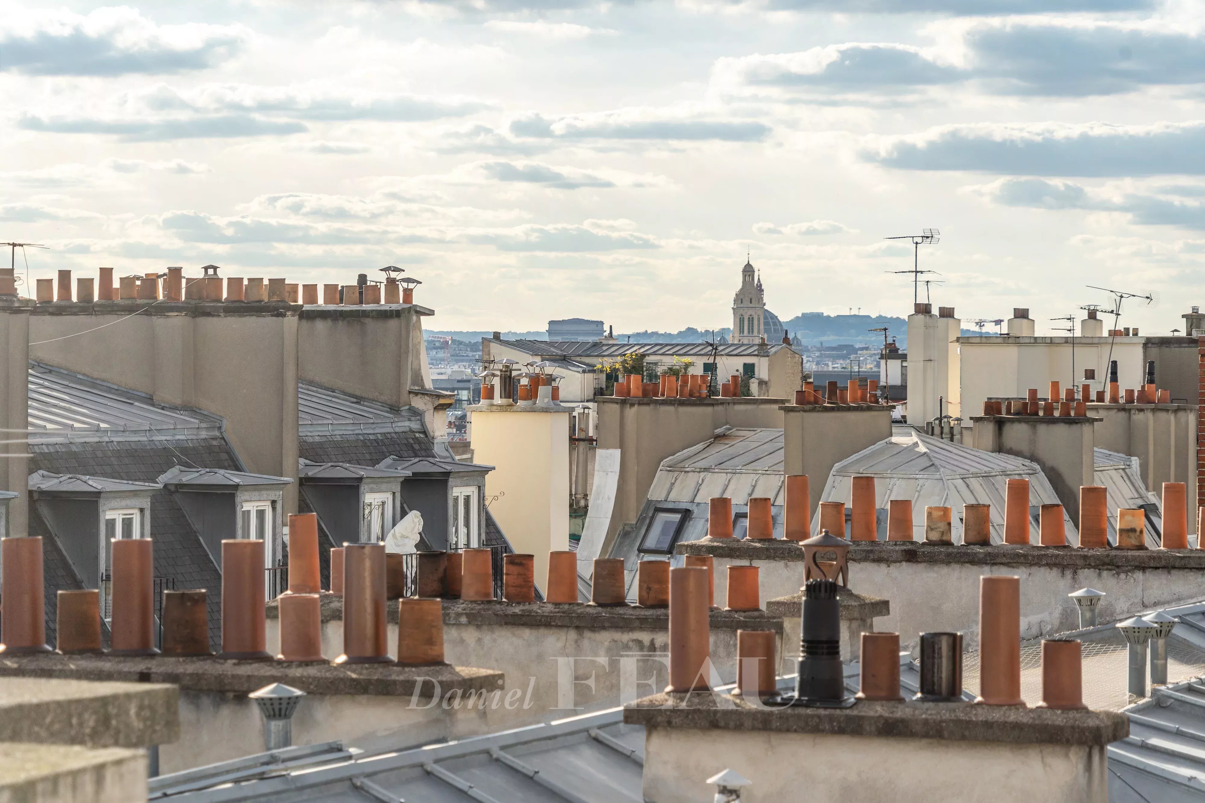 Vue sur les toits