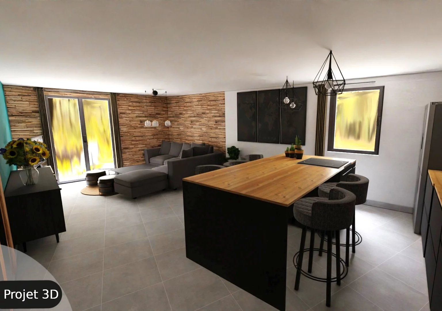 Appartement T4 LA SOIE - 3 Box - 200m gare LA SOIE