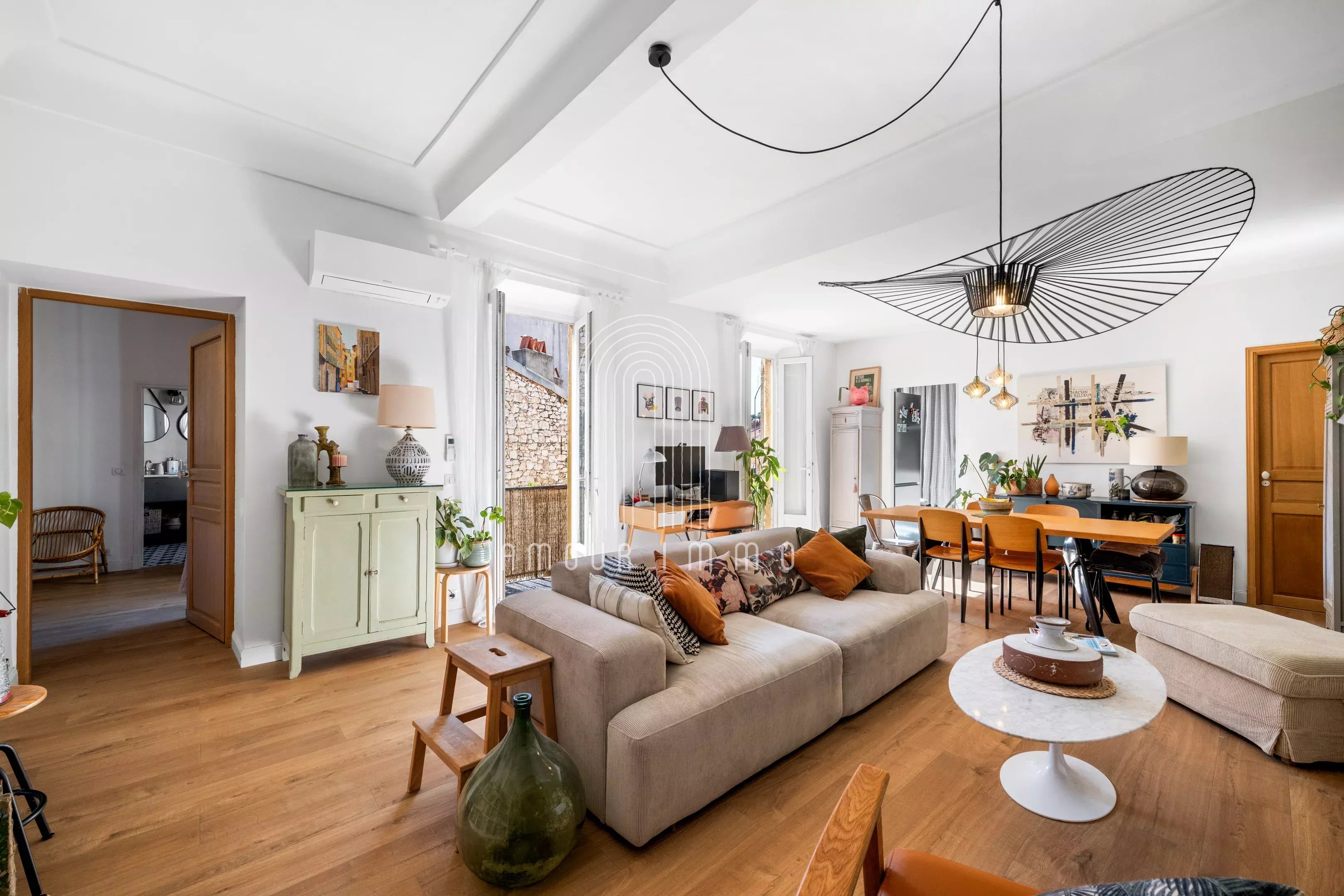Magnifique 4P / 3 chambres 109m2 sur la Place Garibaldi / Proche Port de Nice