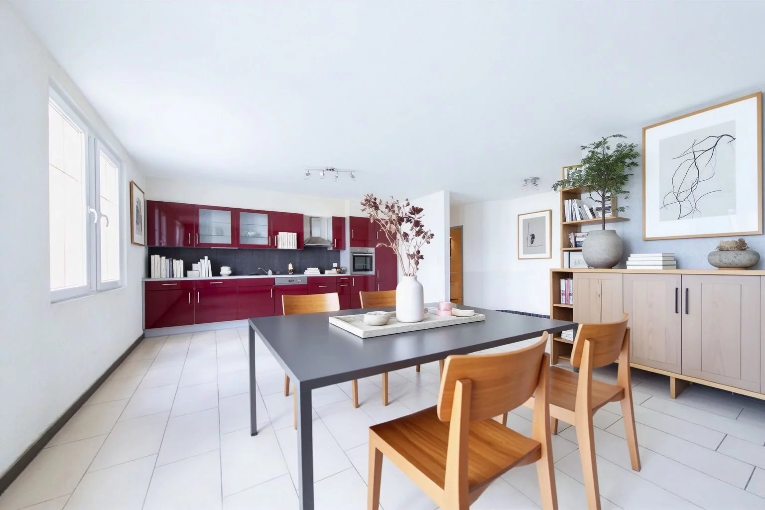 Appartement de 3.5 pièces situé au centre du village