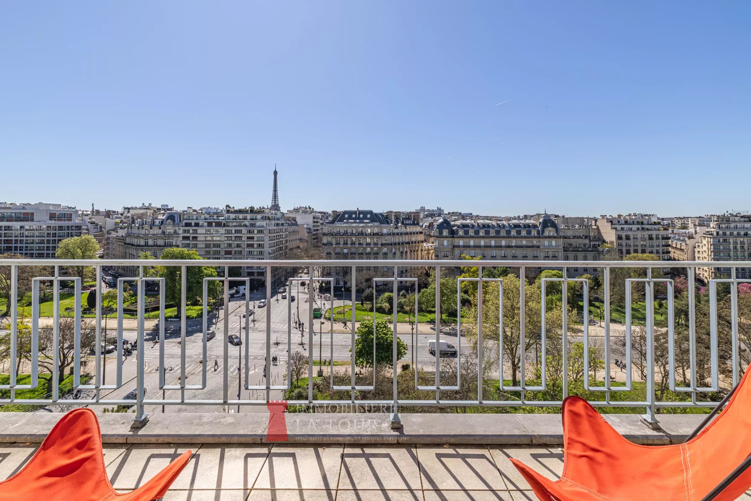 Foch Dernier étage Terrasse