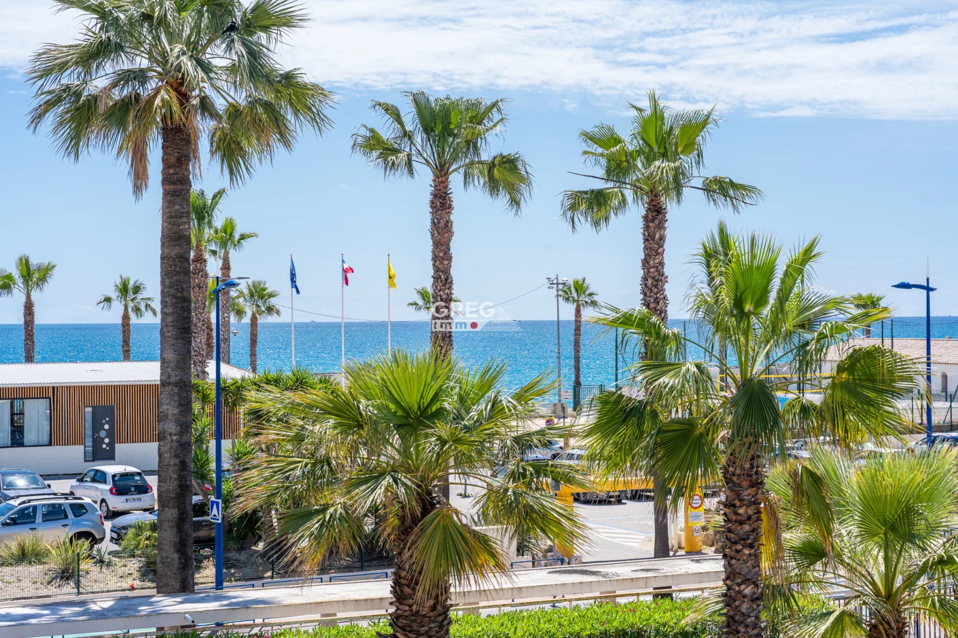 Pieds dans l'eau, Appartement 2 pièces à Villeneuve-Loubet p