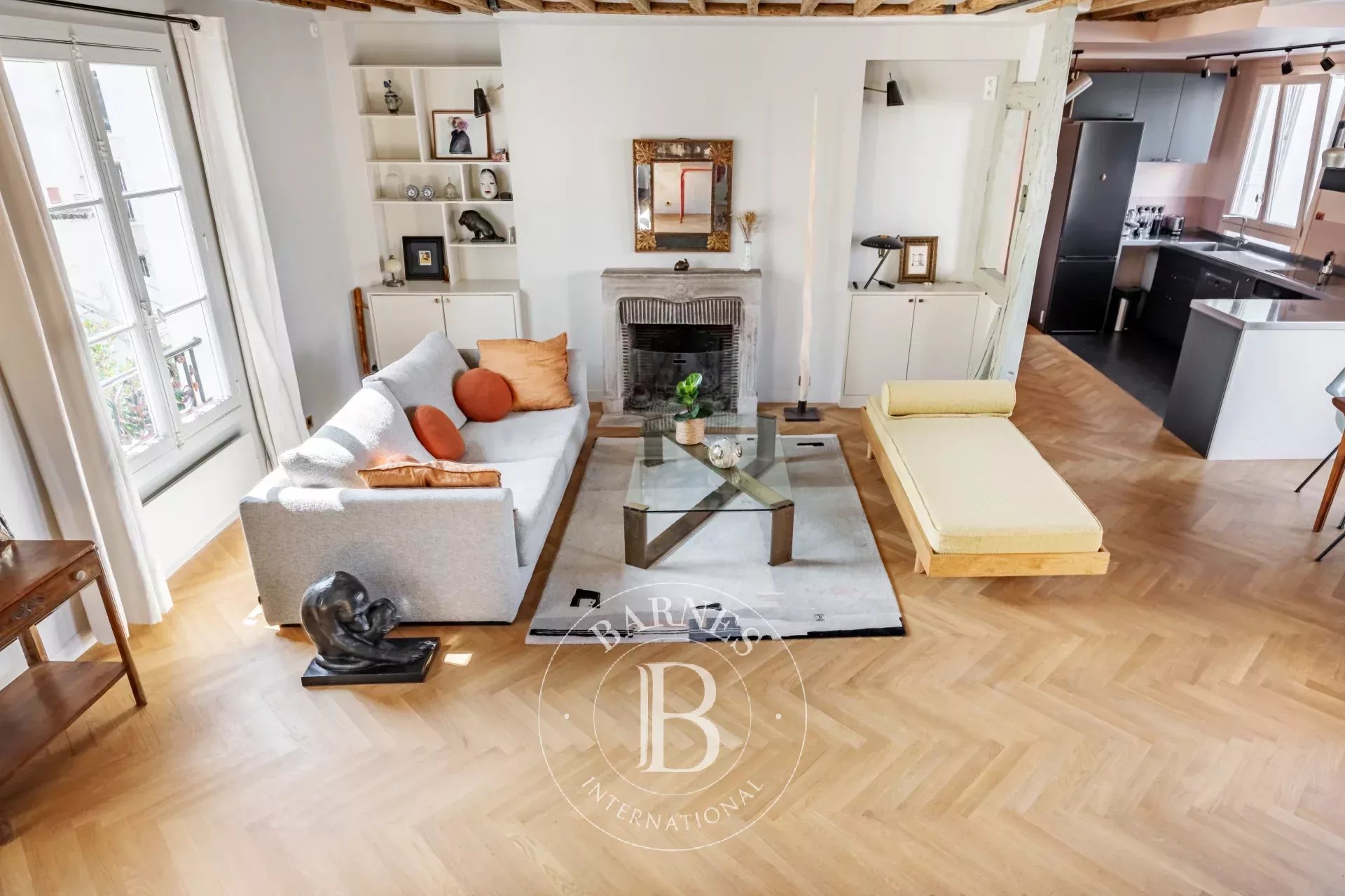 Daire Paris 3ème - picture 4