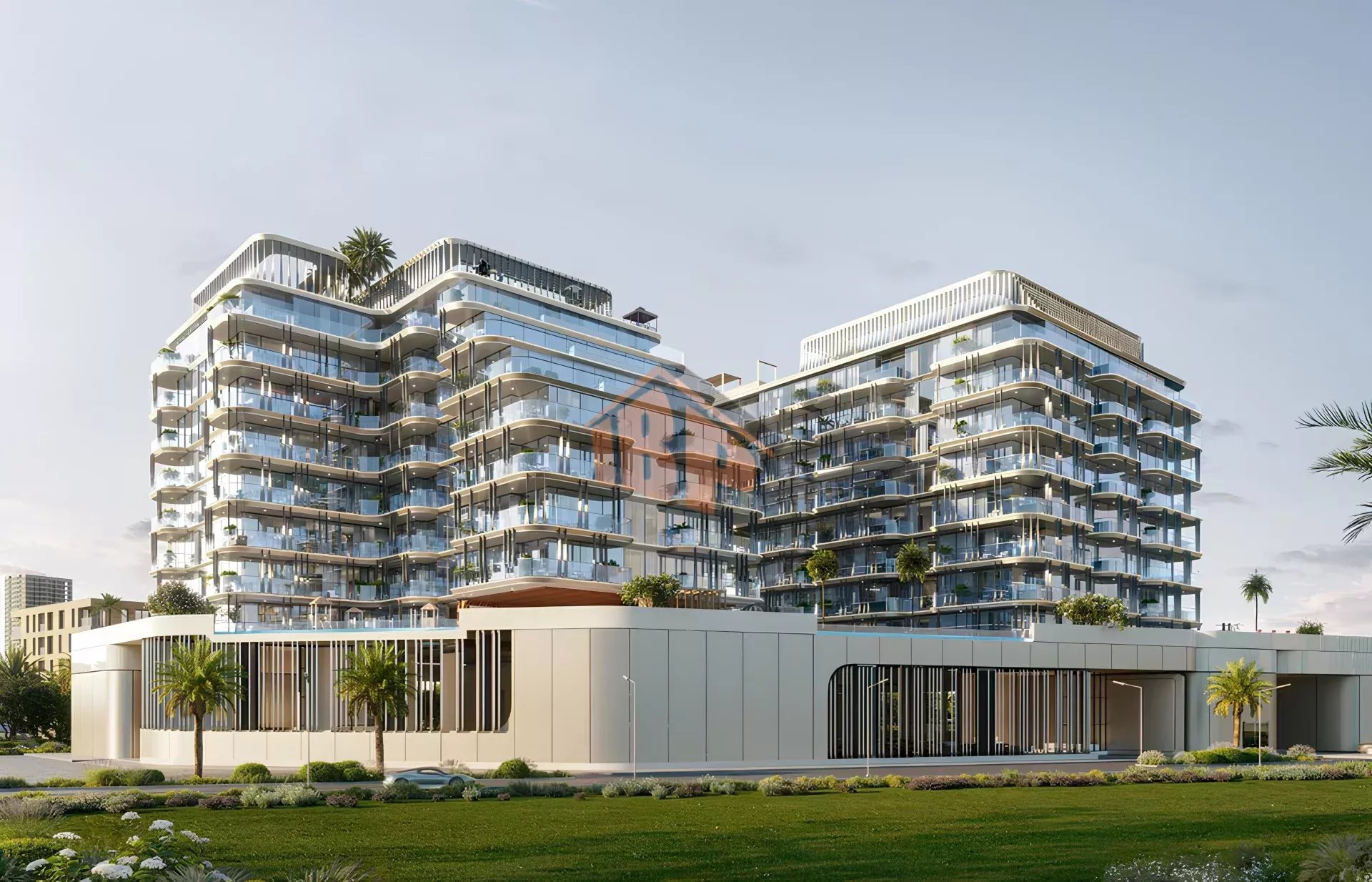 Un Sanctuaire Contemporain en Bord de Mer sur Dubai Islands