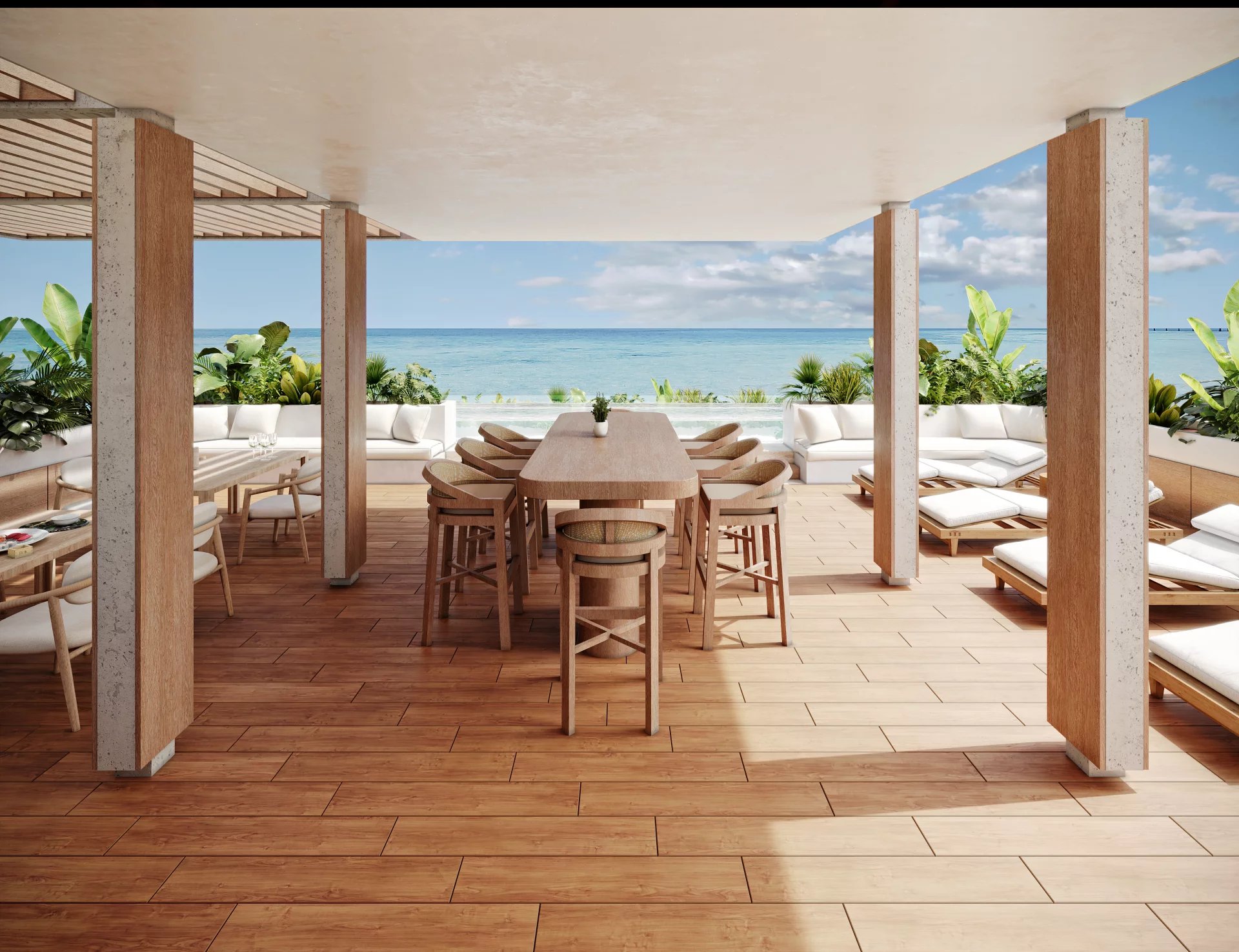 Venta excepcional departamento | 200m de la playa & roof top con vista al mar | Playa del Carmen Centro